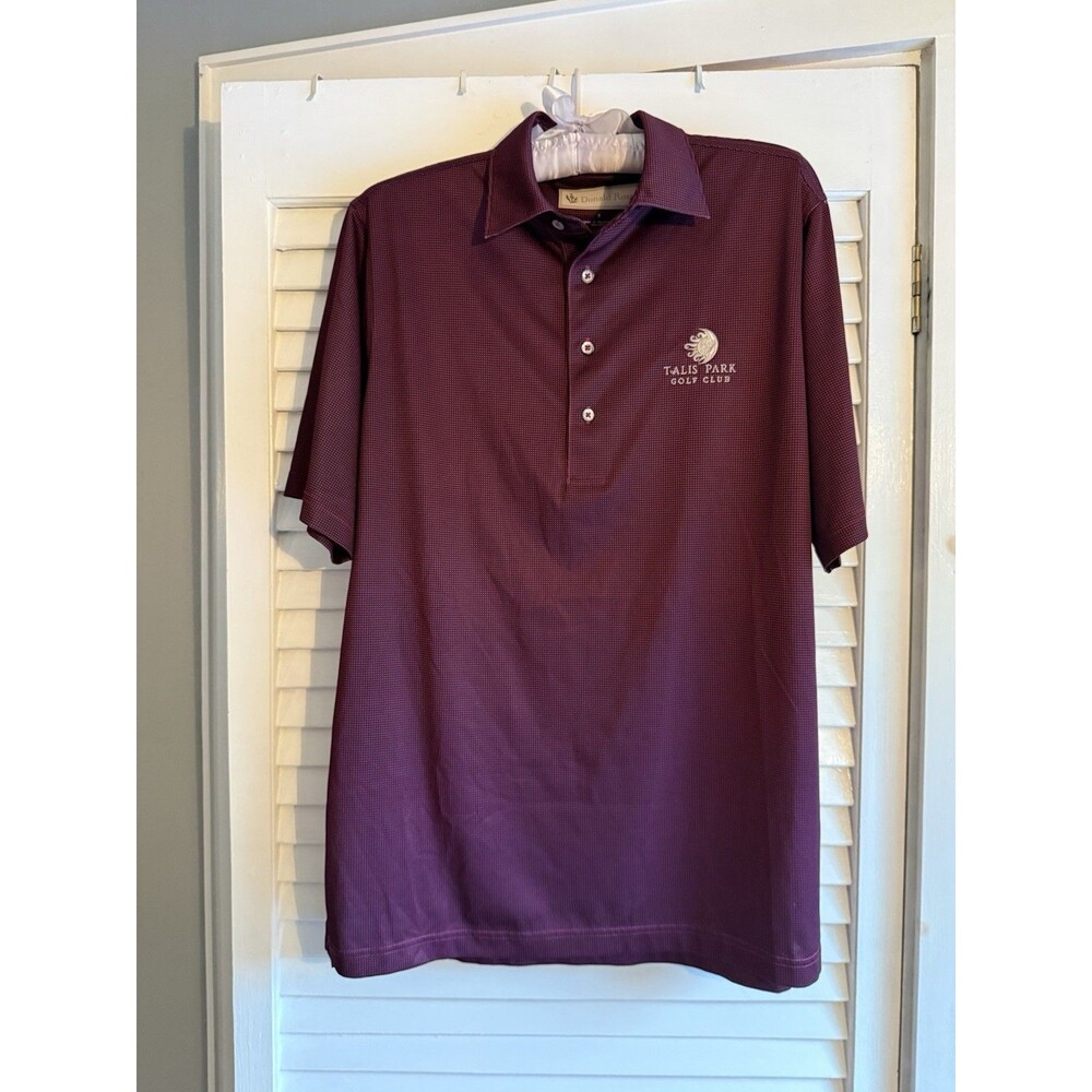 Donald Ross Golf Polo Men’s Size Small Talis Park Country Club embroidery Sports